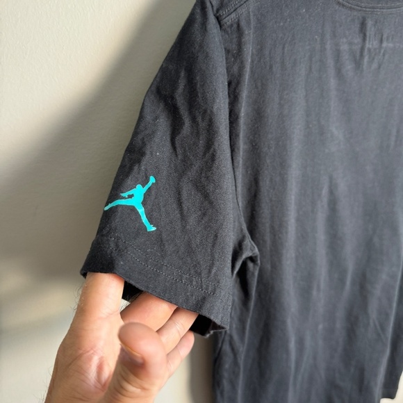 Air Jordan‎ Kid's Flight Graphic Short Sleeve Black T-Shirt Size XL (13-15y) - Picture 5 of 9